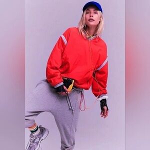 NWT FP Movement by Free People Don’t Back Down Pullover in Electric Sunset XS